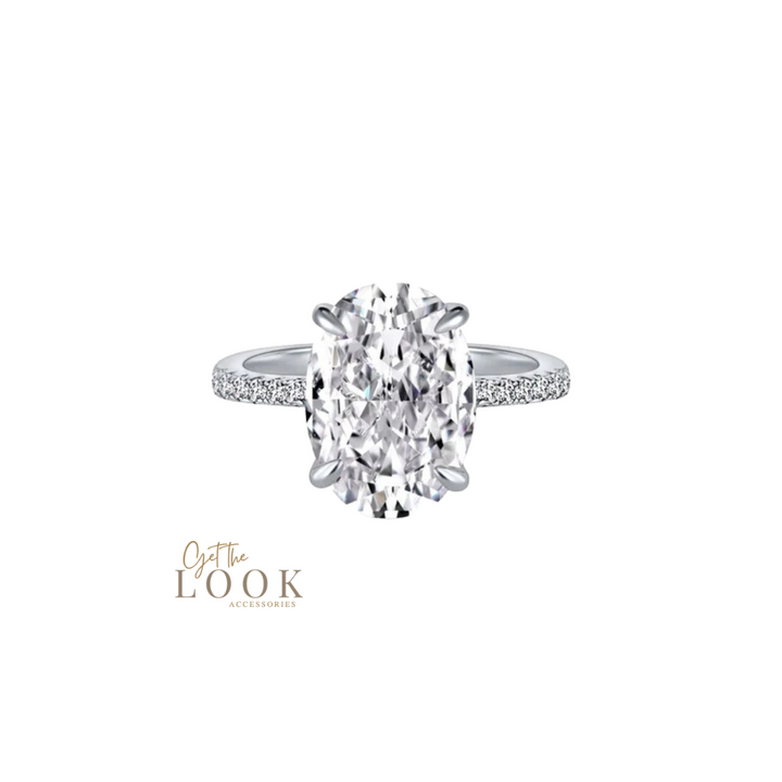 Camilla 3ct Diamond Ring - Silver