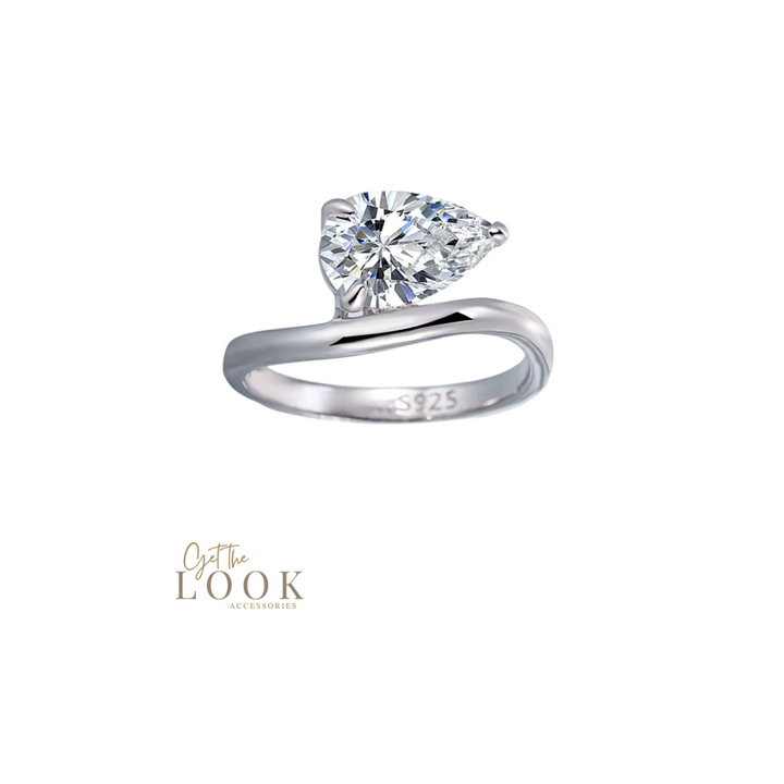 Elise Diamond Ring - Silver
