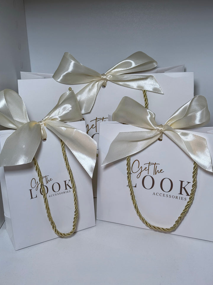 Satin Bow Luxury Gift Bag