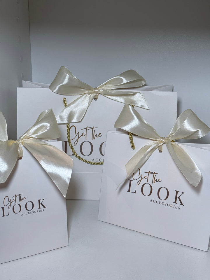 Satin Bow Luxury Gift Bag