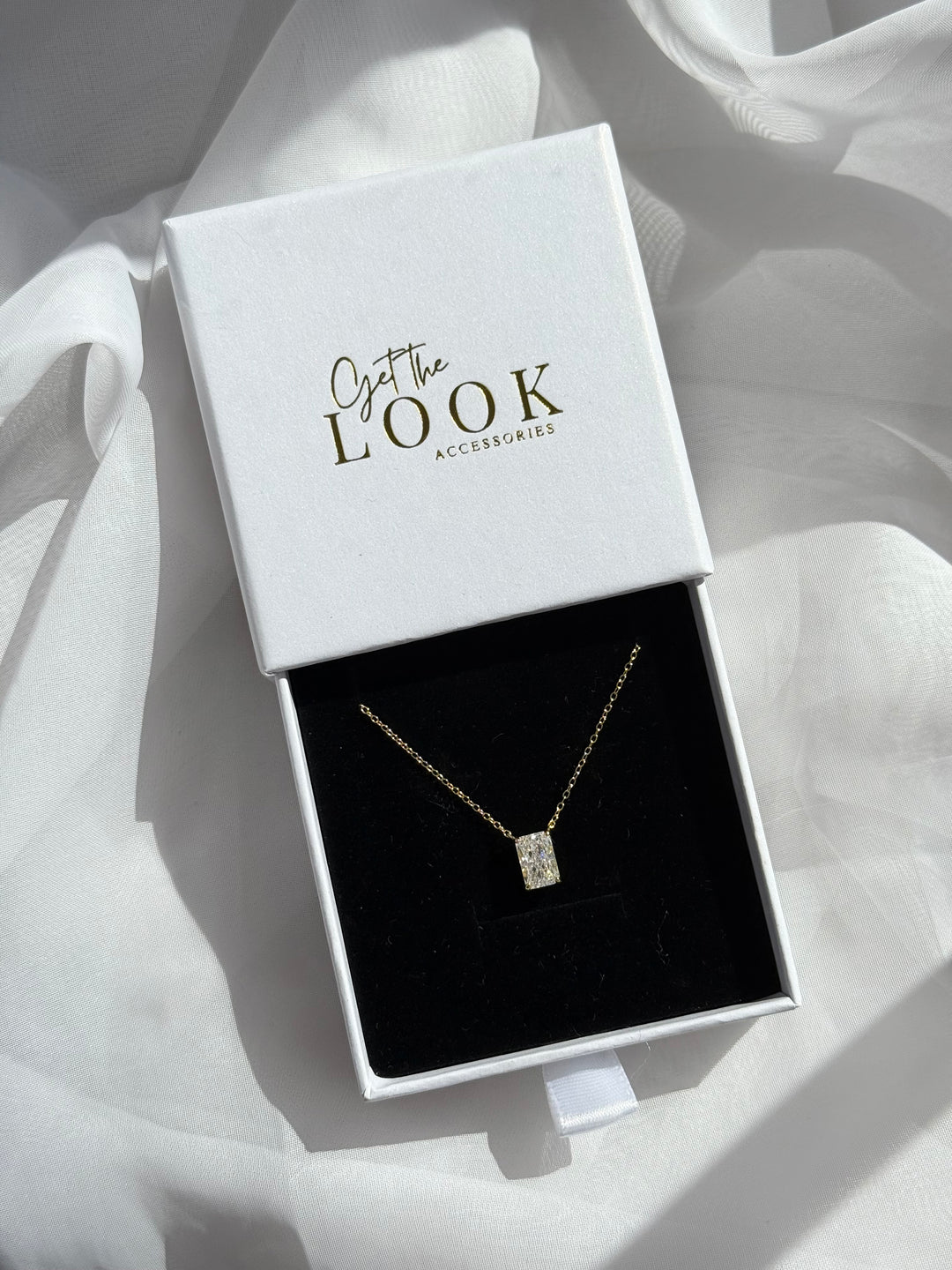 Tia Diamond Necklace - Gold
