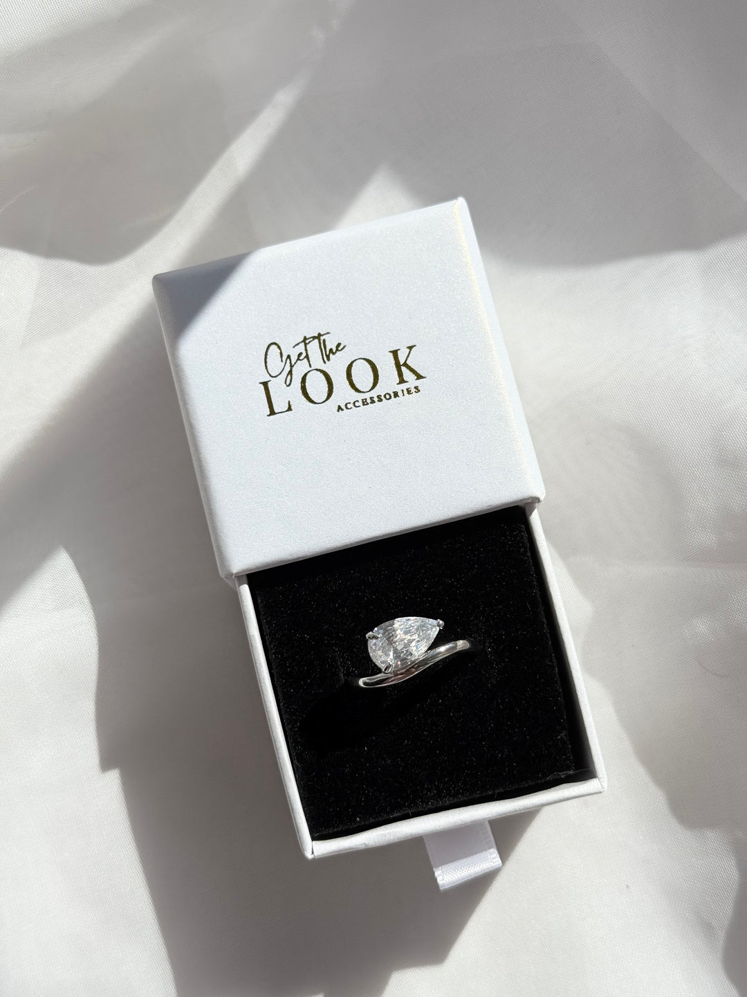 Elise Diamond Ring - Silver