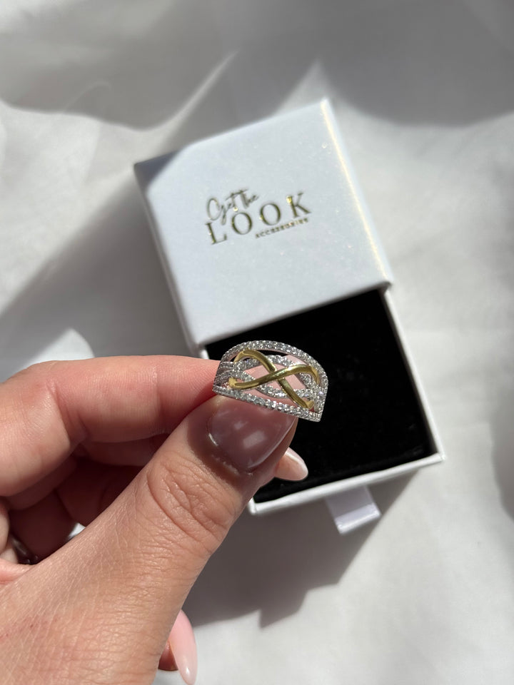 Infinity Diamond Ring