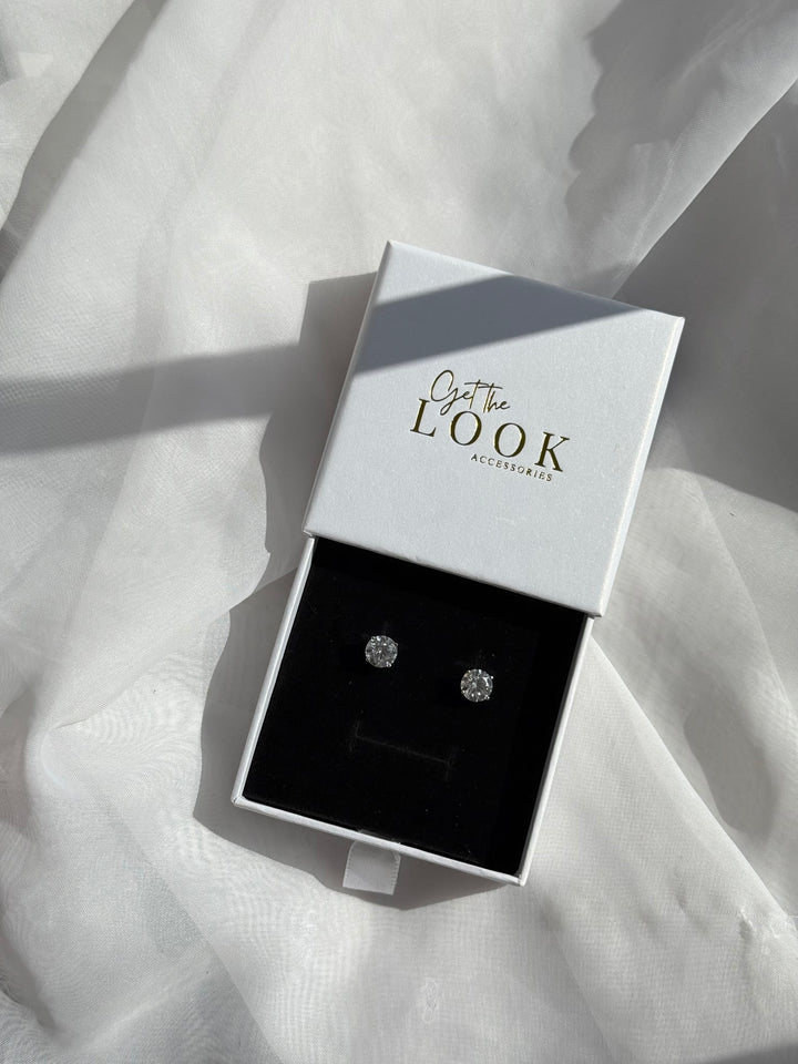 Willow Diamond Stud Earrings
