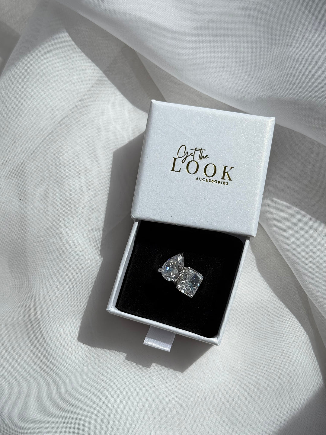 Luxe Diamond Ring - Silver