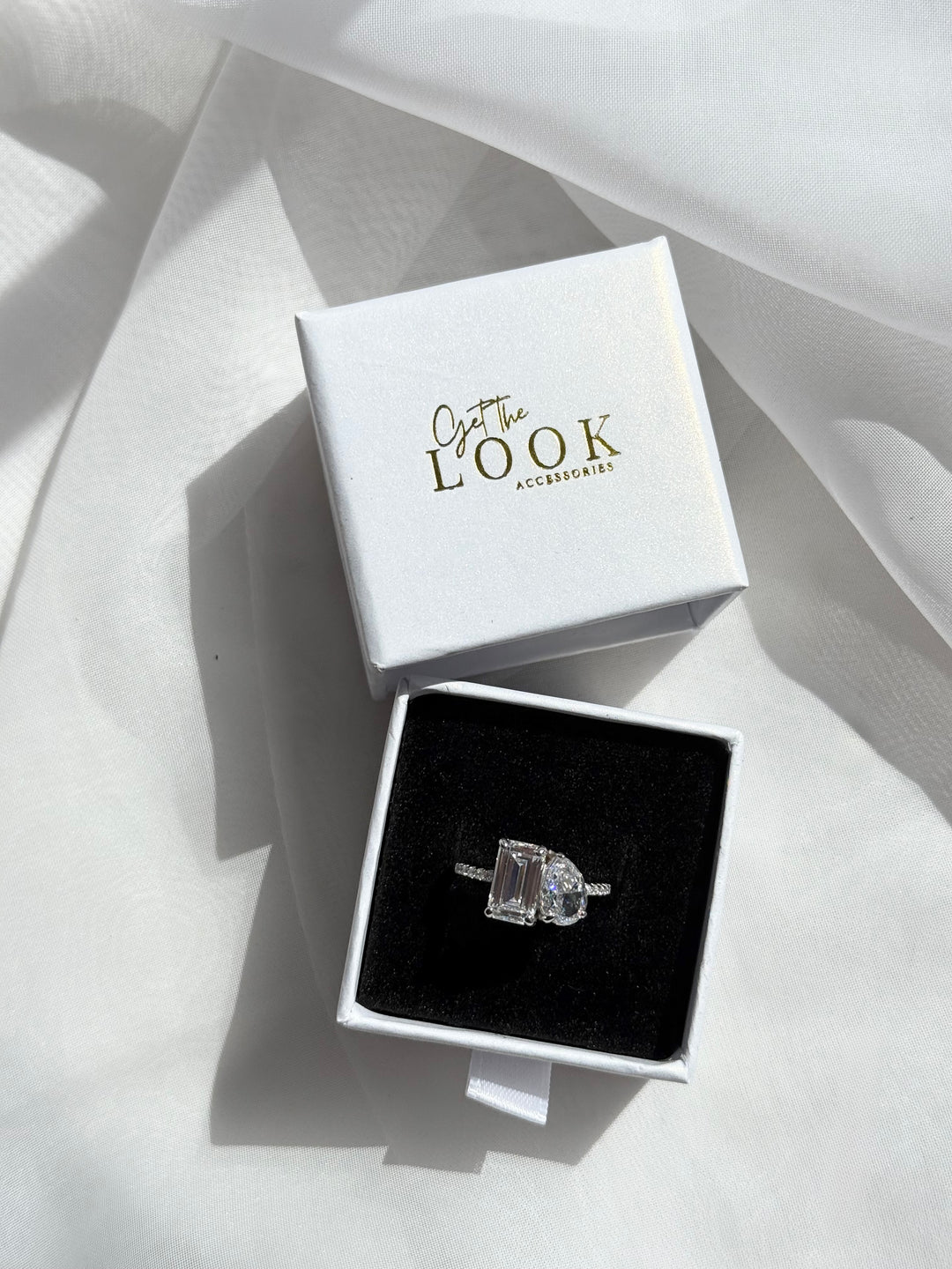 Paris Diamond Ring - Silver