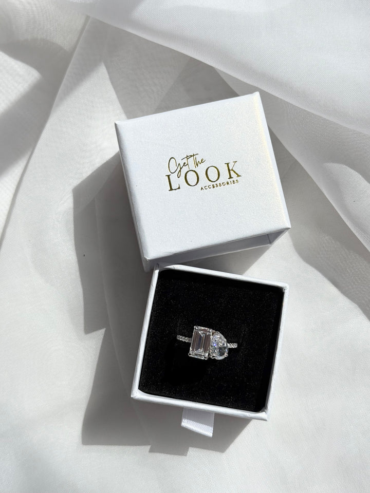 Paris Diamond Ring - Silver