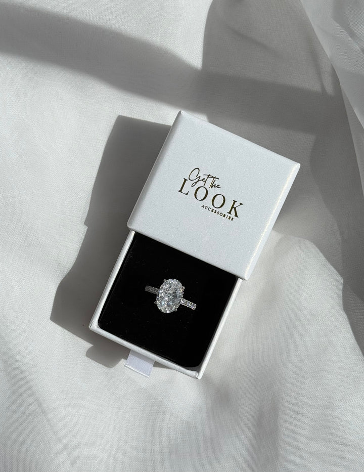 Camilla 3ct Diamond Ring - Silver