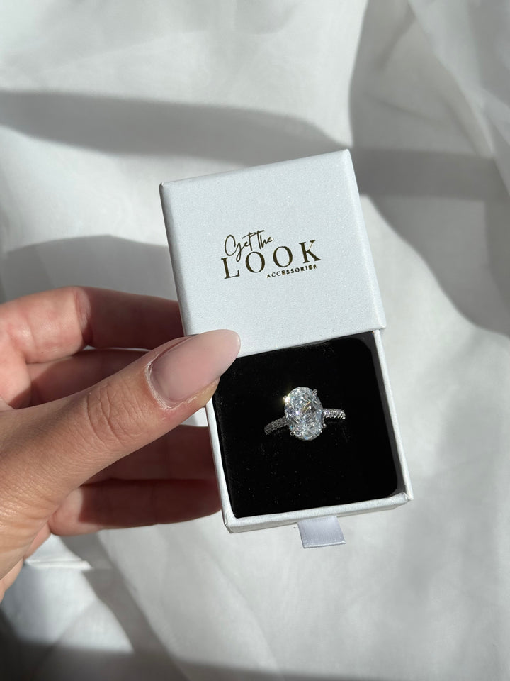 Camilla 3ct Diamond Ring - Silver