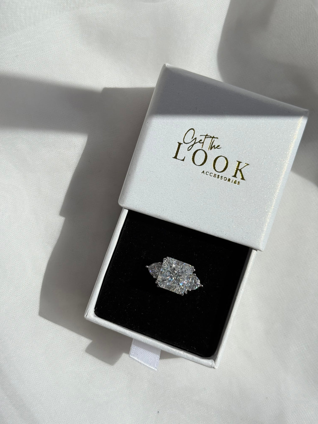 Magnum Diamond Ring - Silver