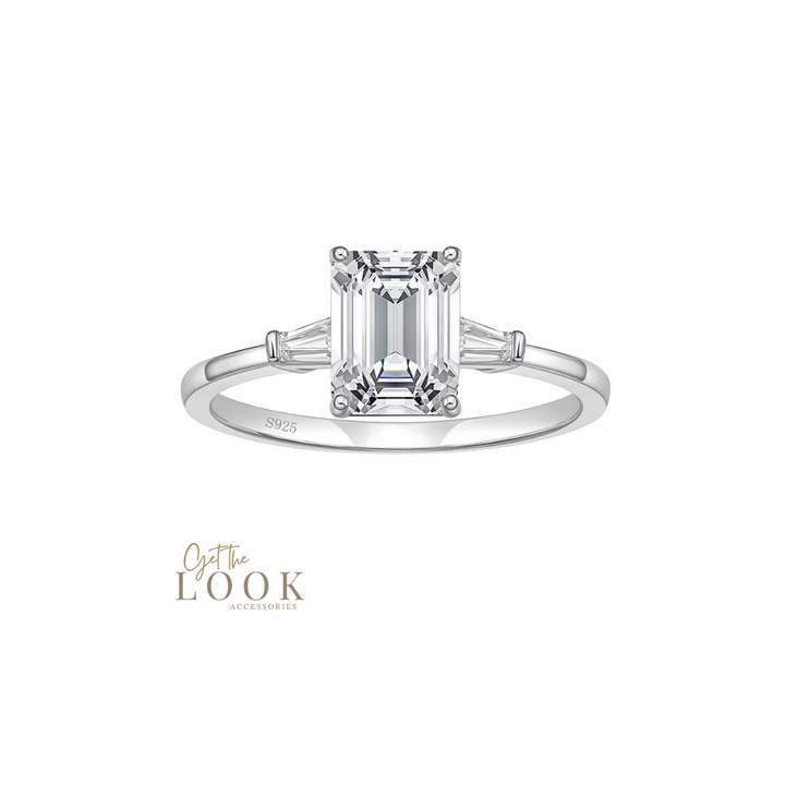 Juliette 3ct Diamond Ring - Silver