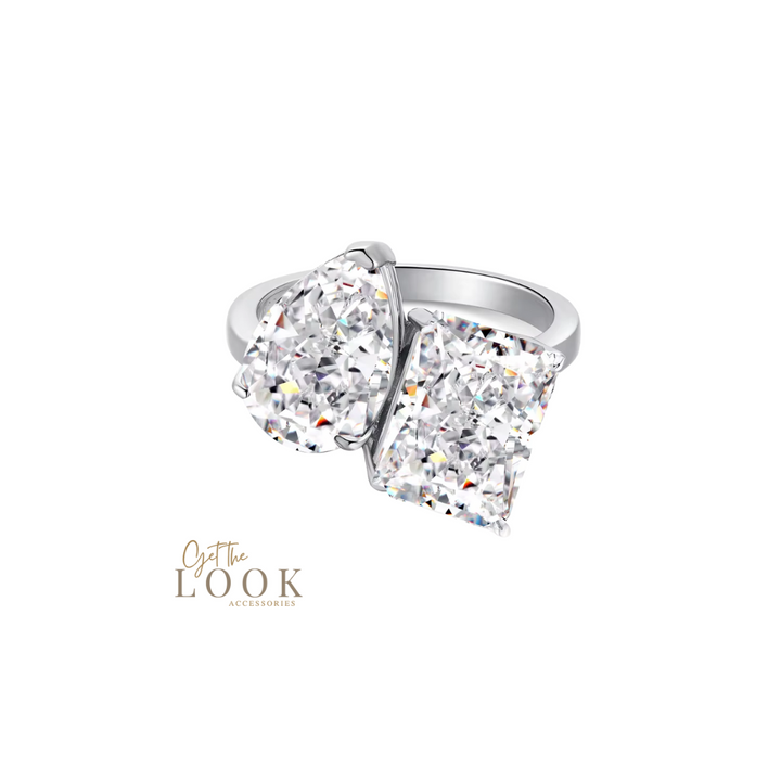 Luxe Diamond Ring - Silver