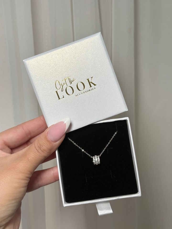 Eternity Dainty Diamond Necklace