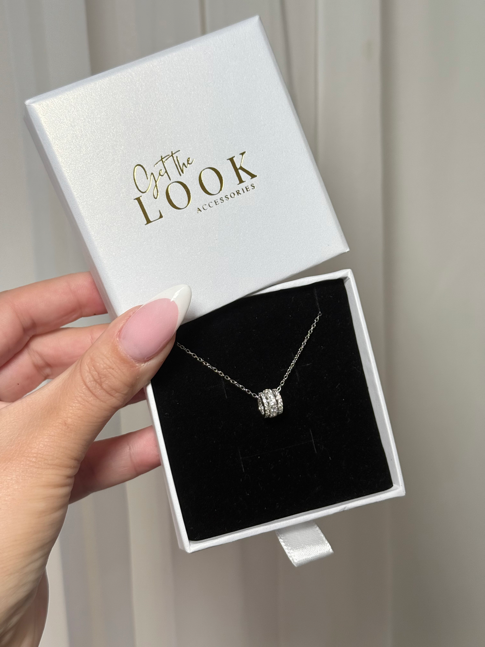Eternity Dainty Diamond Necklace