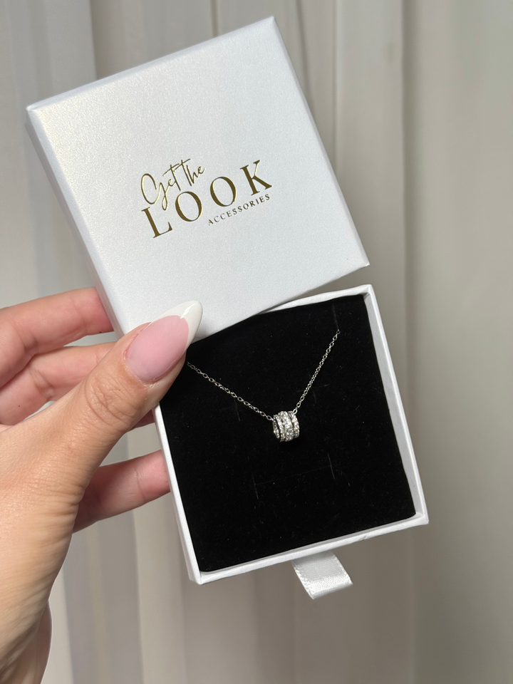 Eternity Dainty Diamond Necklace