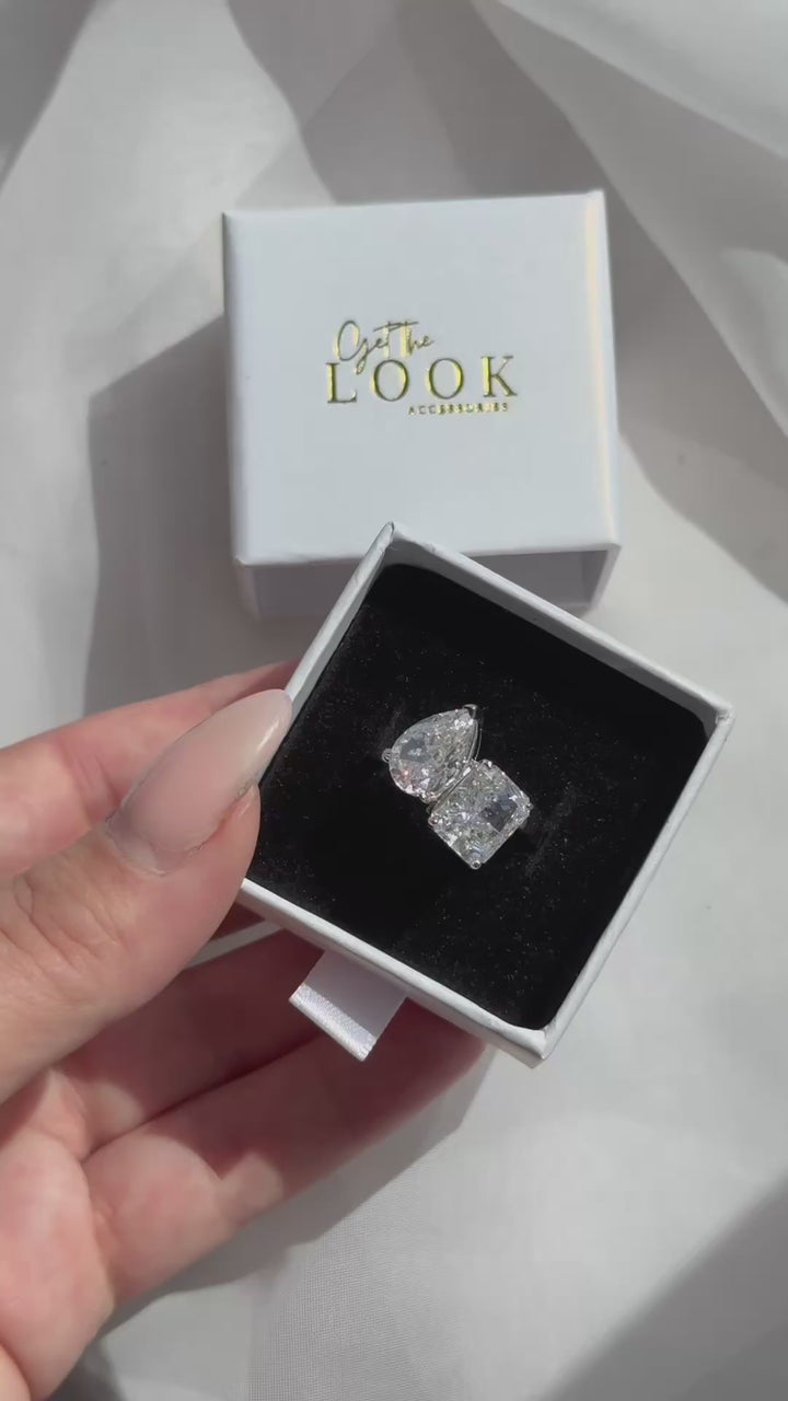 Luxe Diamond Ring - Silver