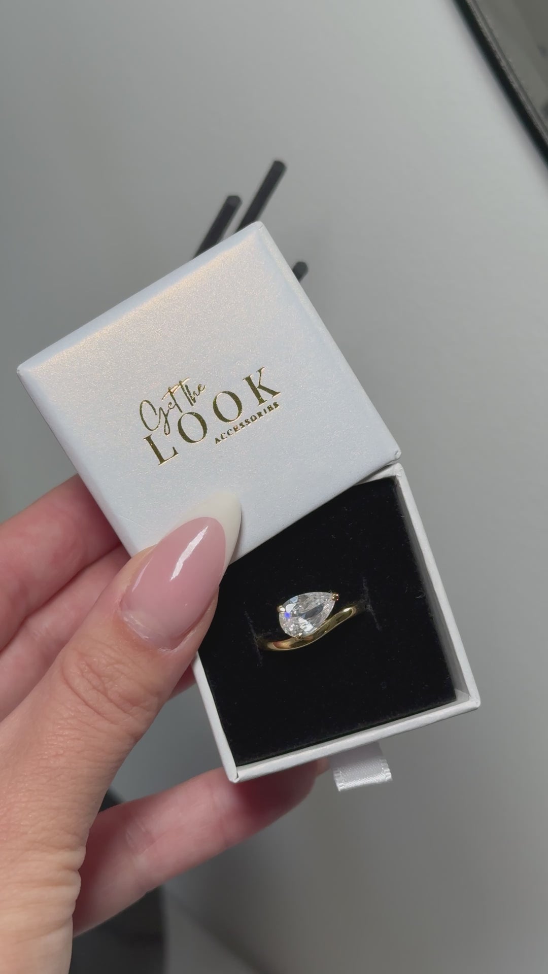 Elise Diamond Ring - Gold